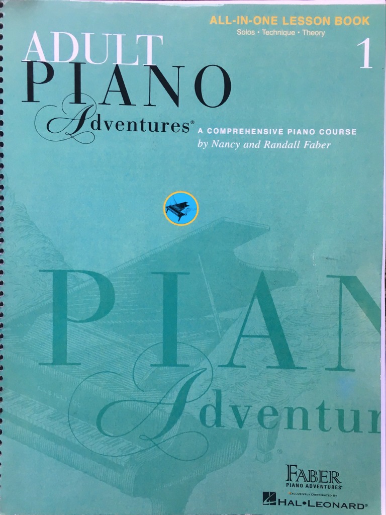 Fabers Adult Piano Adventures Bk 1