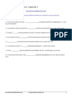 Conditional Sentences Exercise 2 - Complete with Correct Structure