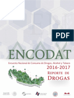 Encuesta Nacional de Consumo de Drogas, Alcohol y Tabaco, ENCODAT 2016-2017