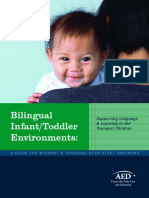 Bilingual Infant Toddler Environments