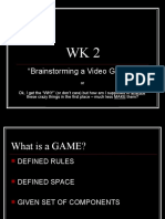 WK 2 - 10 Commandments of Game Design