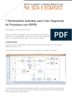 7 Ferramentas Gratuitas para Criar Diagramas de Processos Com BPMN Blog Da Iprocess PDF