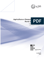 Agricultura e Desenvolvimento Rural Sustentável