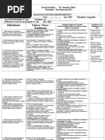 Plano Estudos Independentes 8 Ano Geografia