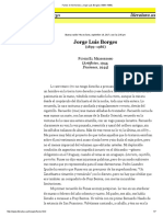 Funes El Memorioso, Jorge Luis Borges (1899–1986)