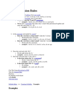 Syllable Division Rules