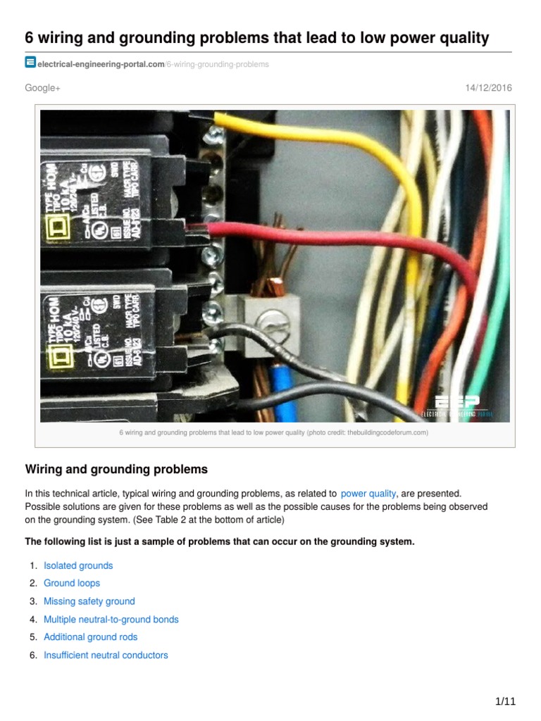 Isolated Ground Panel Wiring Diagram Wiring Diagram