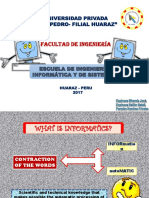 Universidad Privada San Pedro-Filial Huaraz Informatics Overview