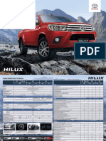 Ficha Tecnica Hilux - SRV SRX PDF