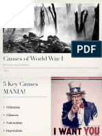 Causes of Wwi