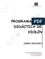 PROGRAMACIÓN didáctica de violín. CURSO 2010-11.pdf