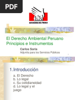 El Derecho Ambiental Peruano