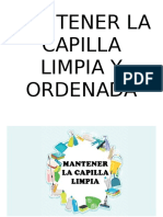 Cartel Capilla Limpia