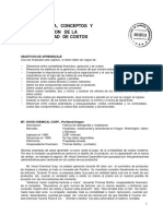 Contabilidad de costos: conceptos y clasificación