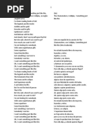 Letra y traducción de 