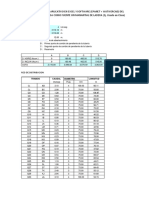 Datos Para El Trabajo Aplicativo en Excel y Software
