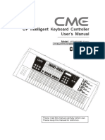 UF Intelligent Keyboard Controller User's Manual: Model