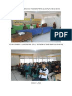 Dokumentasi Kegiatan PKB MGMP Pjok Kabupaten Sukabumi