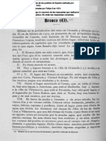 EL BRONCO en las Relaciones Topográficas de los Pueblos de España,  hechas por orden de Felipe II en 1574 