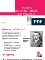 Escuela Sociocultural de Lev Vygotsky