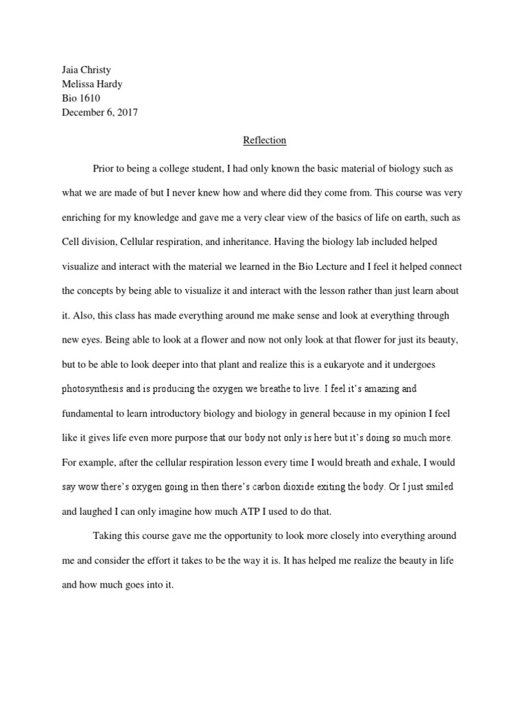 Why biology essay picture