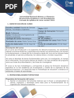 Syllabus Del Curso Introducción a La Ingeniería de Telecomunicaciones