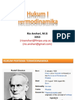 Hukum I Dan II Termodinamika