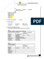 Esquema Plan de Negocio