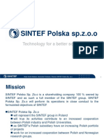 SINTEF Polska Sp.z.o.o: Technology For A Better Society