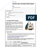 Docklight Application Note RS232 Adapter