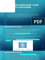 Diferencias entre DRAM y SRAM para aplicaciones