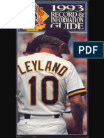 Pittsburgh Pirates Media Guide 1993: Images