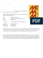 Accepted Manuscript: Journal of Magnetism and Magnetic Materials