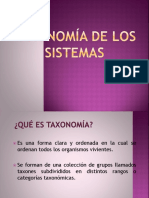 Taxonomía de Los Sistemas Unidad 3