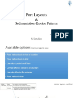 sedimentación en puertos