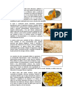 Alimentos Oriundos Del Peru