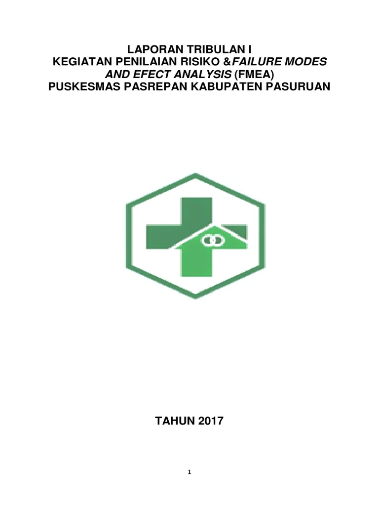 Laporan Tribulanan I Manajemen Risiko Sdh Direvisi Fix