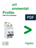 Product Environmental Profile: Ic60 Circuit Breaker