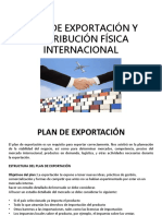 Plan de Exportación y Distribución Física Internacional