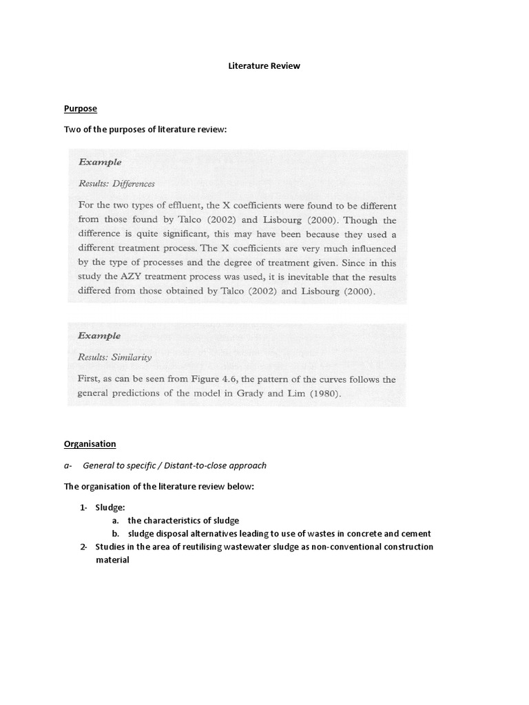 Literature Review on Wastewater Sludge Use | PDF | Technology ...