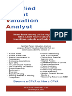 Certified Patent Valuation Analyst - Training