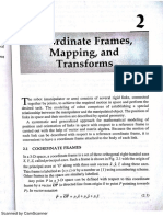 Coordinate Frame, Mapping and Transformation
