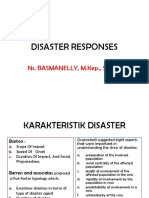 Disaster Responses: Ns. BASMANELLY, M.Kep., SP - Kep.J