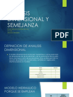 Analisis Dimensional y Semejanza