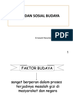 Gizi Dan Sosial Budaya