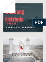 Analysis Cikarang Listrindo - POWR - Universitas Indonesia