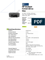 HP Deskjet F2410 All