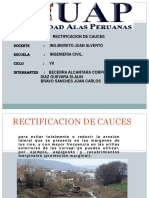 Rectificación de cauces