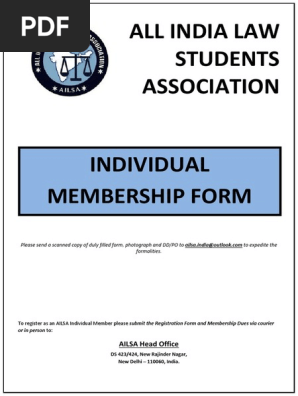 Membership Form