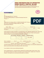 Booking Application Form